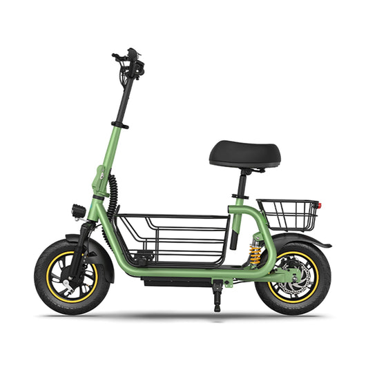 Gyroor C1 Pro 800W(Peak) Scooter – Dual Baskets for Cargo & Pets