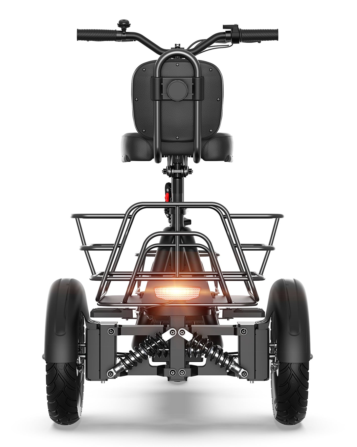 [Pre Order] Gyroor C5 Electric Trike with Removable Dual Baskets,1000W(Peak) & 30Miles